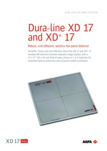AGFA Flat Panel Detector XD 17 plus pdf